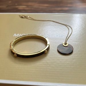Michael Kors Necklace and Bracelet